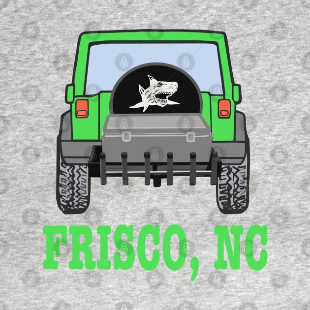 Frisco NC Shark with Cooler by Trent Tides